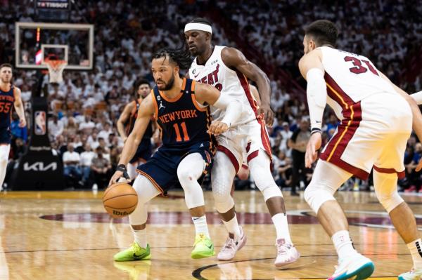 Jimmy Butler and the Heat eliminated the Knicks in the playoffs last season.