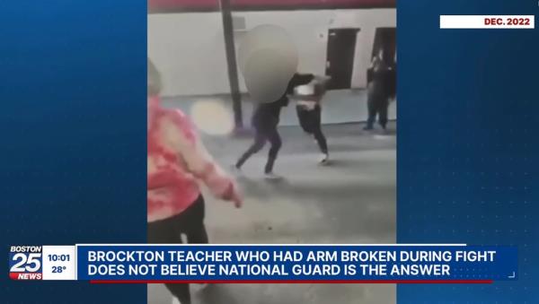 Students at Brockton High School have been getting into frequent fights and filming them to post on social media