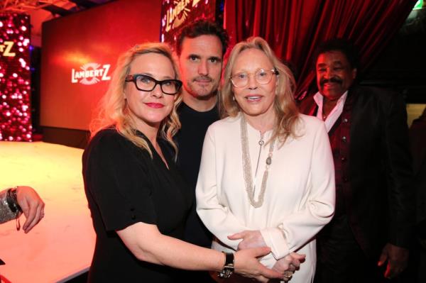 Faye Dunaway, Patricia Arquette and Matt Dillon during the Lambertz Mo<em></em>nday Night 2020 