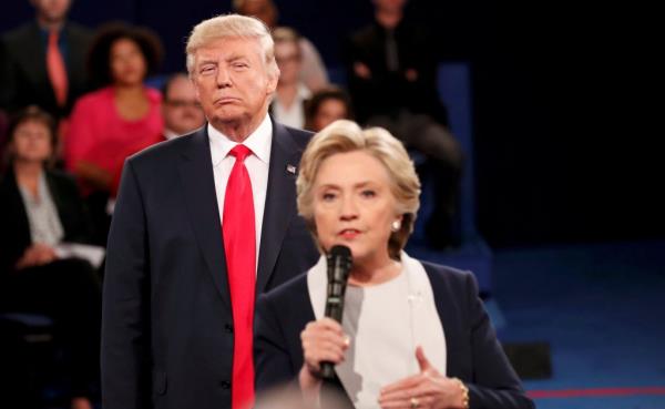 Do<em></em>nald Trump and Hillary Clinton