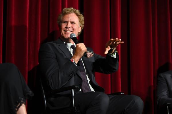 Will Ferrell speaks o<em></em>nstage during the 