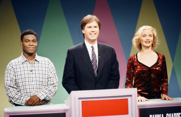 Will Ferrell as Jim, Cheri Oteri as Deb during 