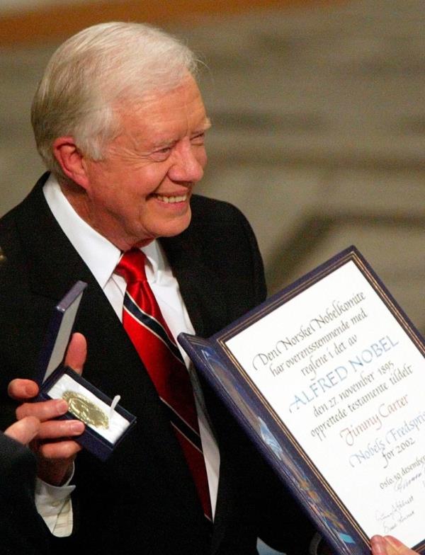 NOBEL PEACE PRIZE JIMMY CARTER