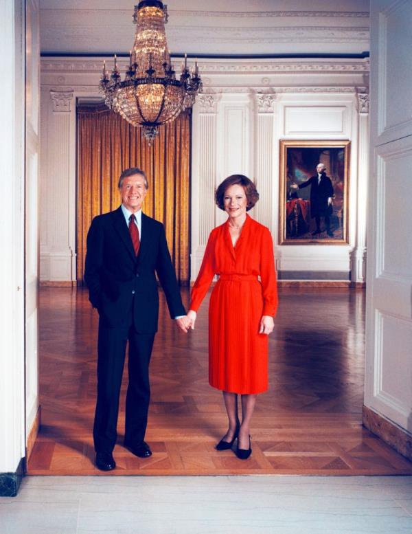 U.S. President Jimmy Carter and First Lady Rosalynn Carter
