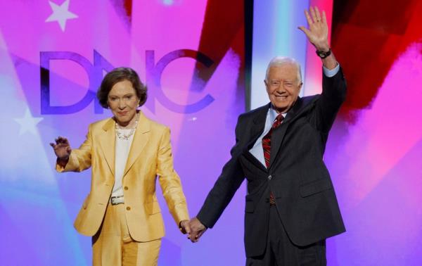 U.S. President Jimmy Carter and First Lady Rosalynn Carter