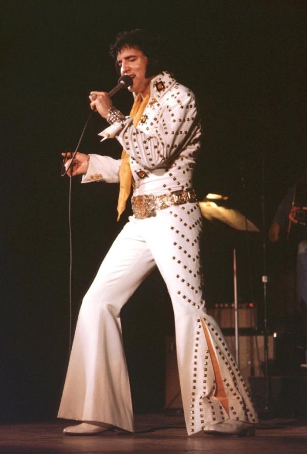 Elvis Presley in 1974.