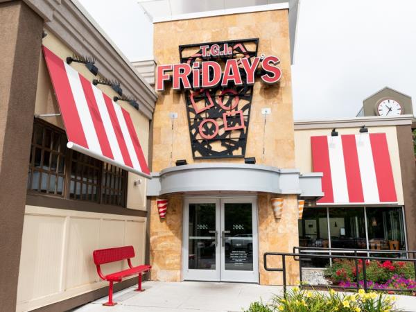 TGI Fridays location in Princeton, New Jersey.