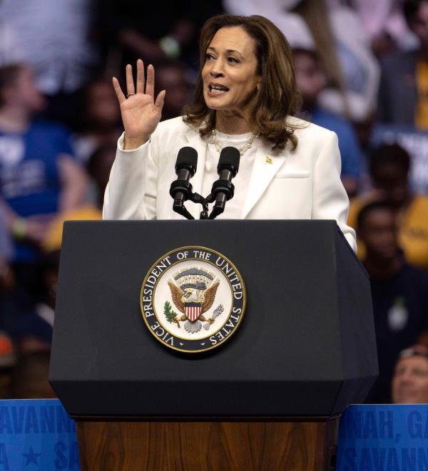 Hoover also accused Harris of lacking 