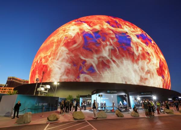 The Sphere Entertainment Group, which includes the expensive Las Vegas-ba<em></em>sed venue, is expected to report a quarterly loss. 