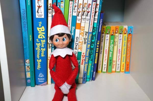 The Elf on the Shelf brand now includes new clothes, characters, movies, TV shows and more. The sisters are pictured above. 