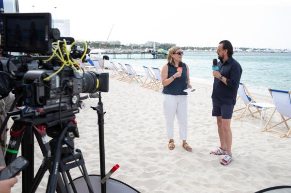 Alexandra Steigrad and Nick Morgan.