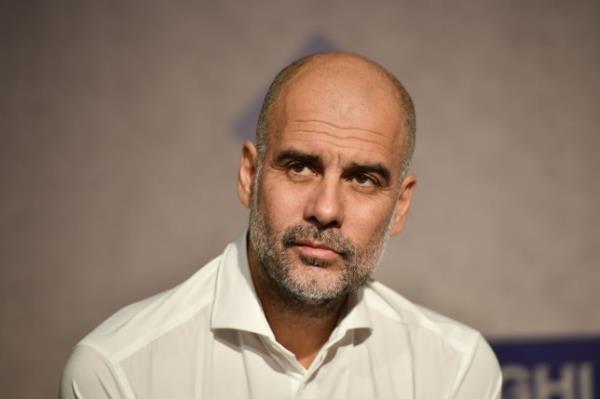 Manchester City boss Pep Guardiola