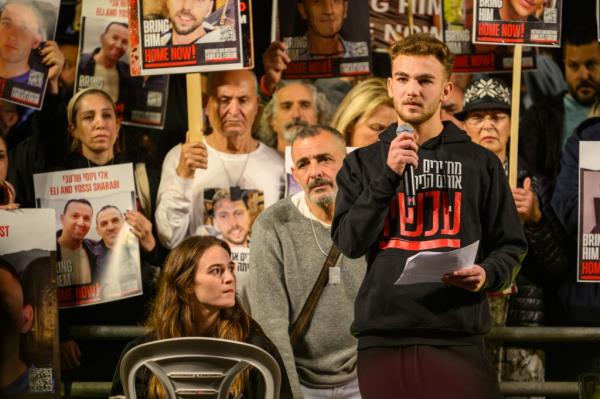 The family of hostages released and still being held in Gaza held rallies this week in Tel Aviv urging Israel to do anything to free its citizens.