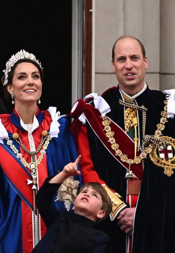 Kate Middleton, Prince William and Prince George