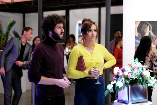 Dave Burd and Taylor Misiak in 