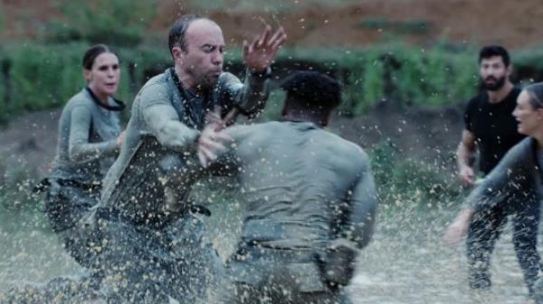 Matt Hancock with the other celebrity recruits who will take part in Celebrity SAS: Who Dares Wins