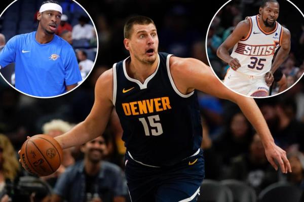 Heat guard Tyler Herro (14) shoots past Houston Rockets forward Dillon Brooks.