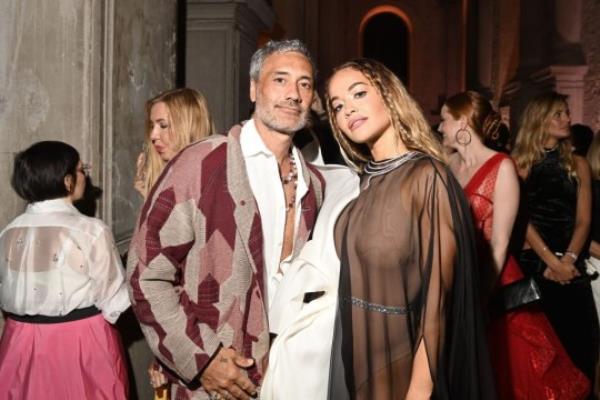 Taika Waititi and Rita Ora