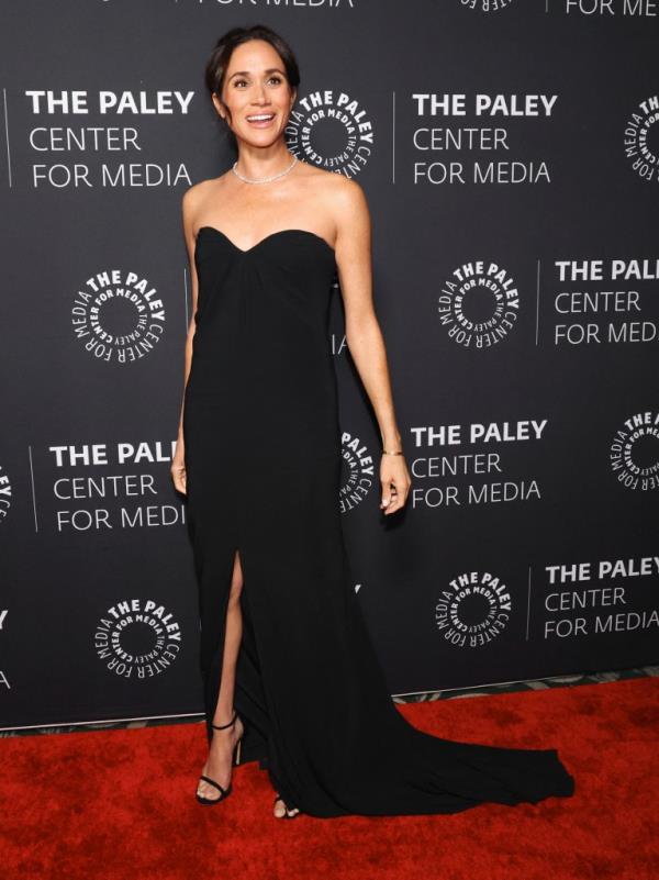 Britain's Meghan, Duchess of Sussex, attends the Paley Ho<em></em>nors Gala in Beverly Hills, California.