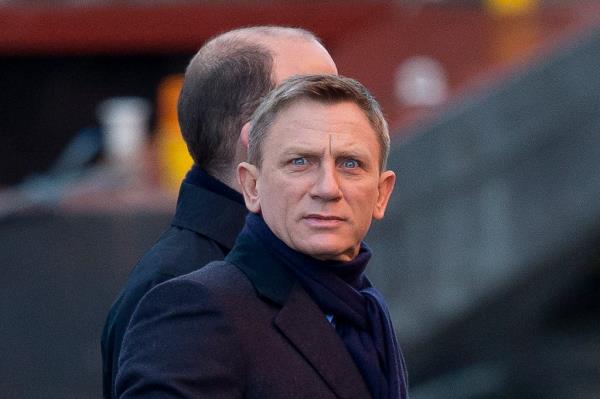 Actor Daniel Craig played James Bond in the movie 