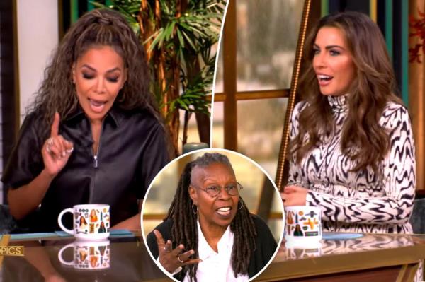 Whoopi Goldberg addressed the fight after a commercial break.