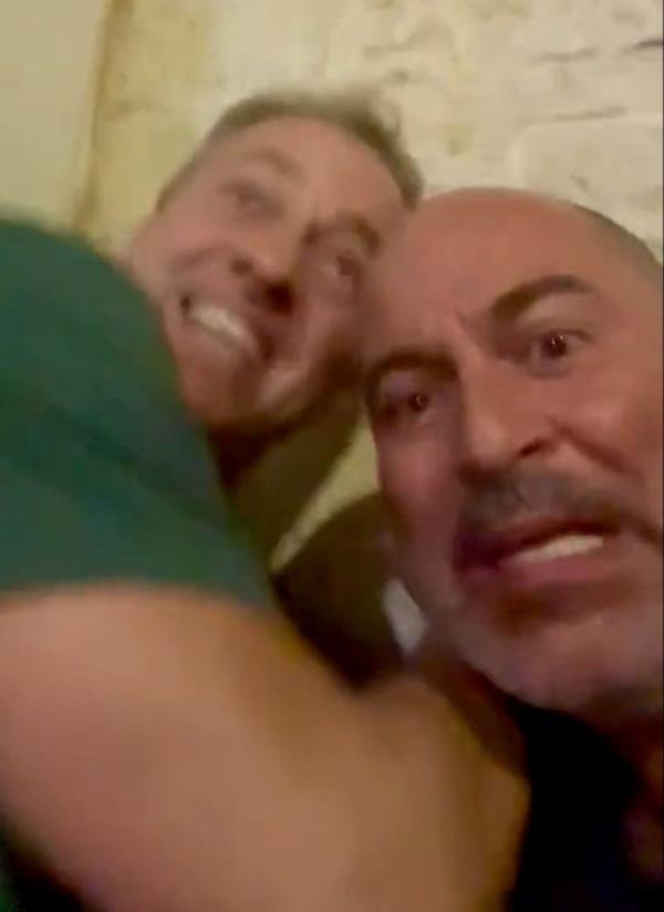 Grabs for Fauda star Lior Raz takes to the real front lines in war on Hamas
