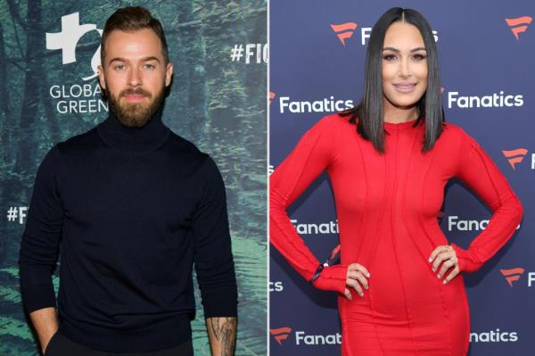 Nikki Garcia and Artem Chigvintsev attend 