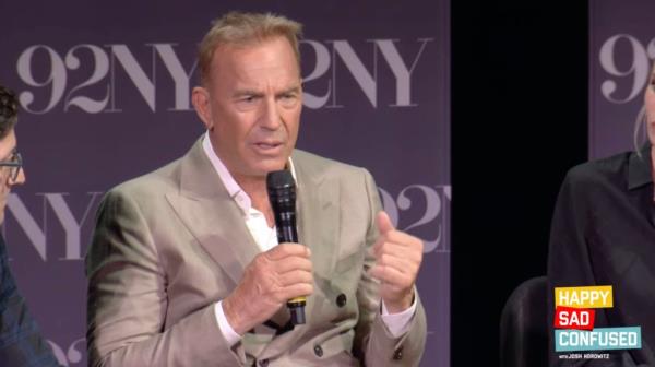 “I make movies for men. That’s what I do,” Costner remarked on the June 27 episode of “Happy Sad Confused.