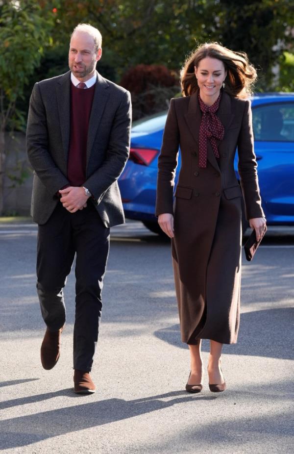 Prince William and Kate Middleton in Southport, England