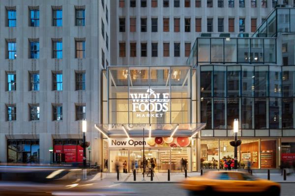 Grocery stores had, for years, been hard to come by in the area around One Wall Street. Nearly two years ago, a Whole Foods opened there.
