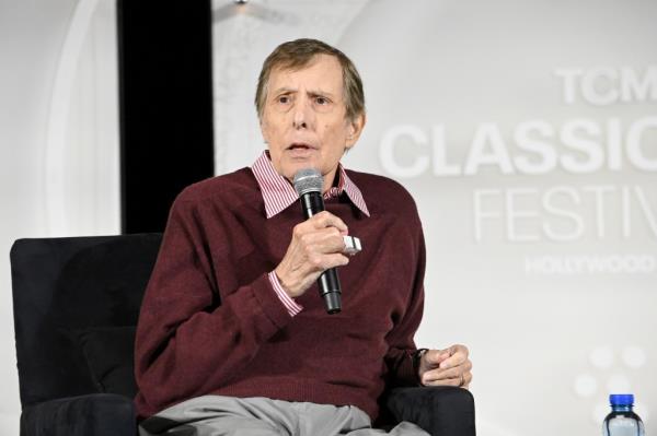 William Friedkin speaks o<em></em>nstage at the screening of aThe Exorcista during the 2023 TCM Classic Film Festival on April 15, 2023 in Los Angeles, California. 