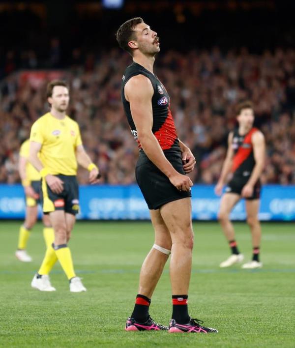 Kyle Langford missed a pivotal shot at goal.