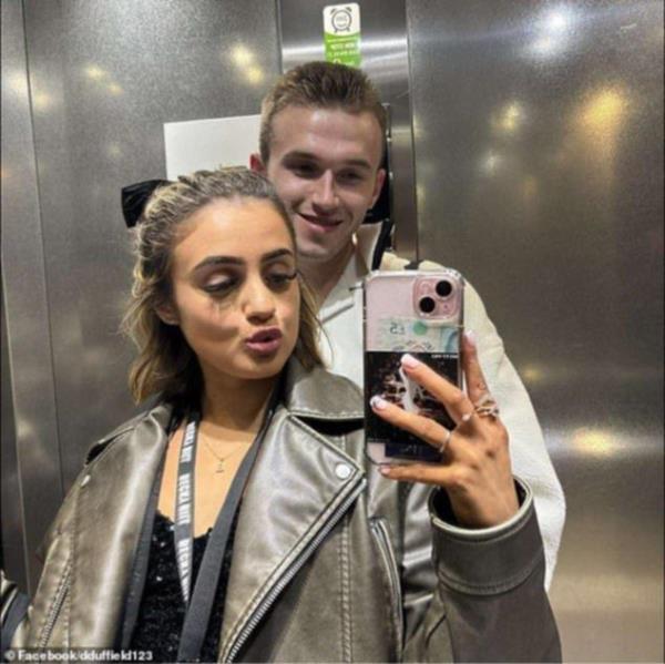 Daniel Duffield, 24, and the body of his girlfriend, Lauren Evans, 22, were discovered at the address.