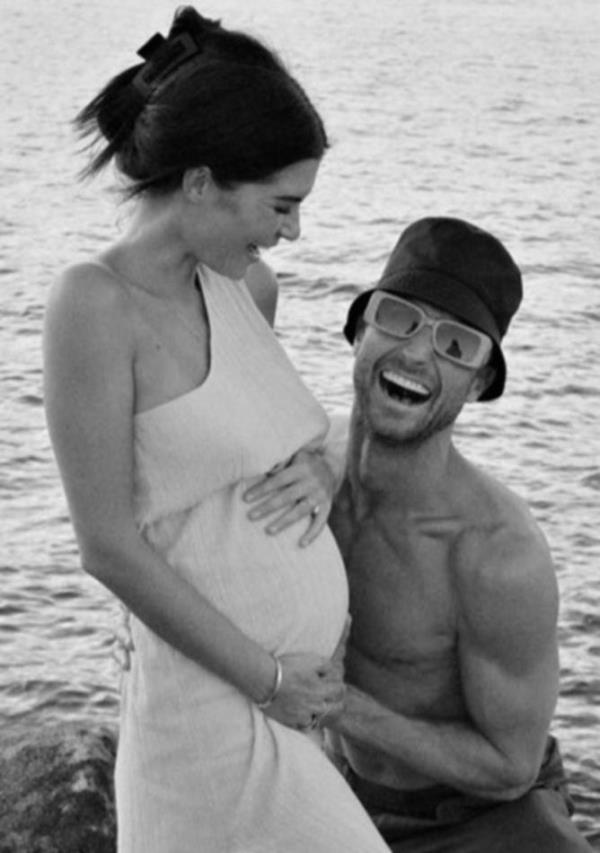 When Chloe was pregnant.