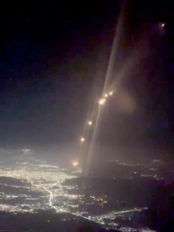 Iran launched a missile barrage on Israel on Oct. 1.