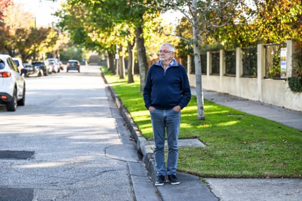 Michael Coates has lived near Caulfield Grammar for close to 30 years, during which time the school has grown.