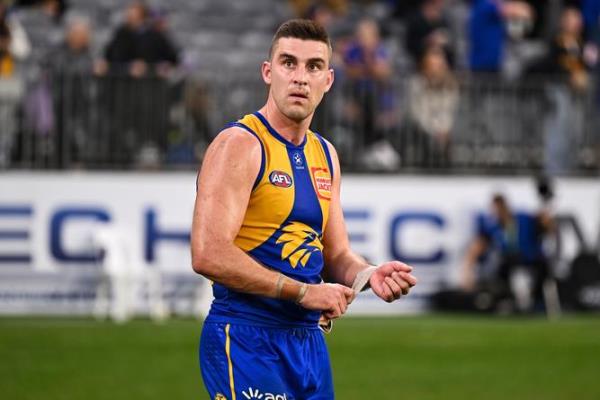 Elliot Yeo was involved in a co<em></em>ntroversial moment late in West Coast’s loss.