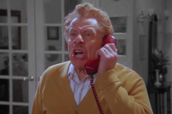 Jerry Stiller as Frank Costanza, who preferred Festivus - a festival of grievance - to Christmas.  