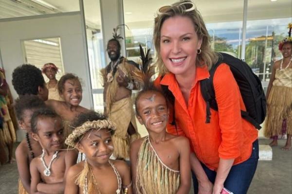 Carter had recently returned from Vanuatu.