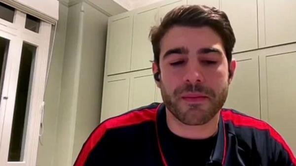 Petracca was emotio<em></em>nal during the interview.