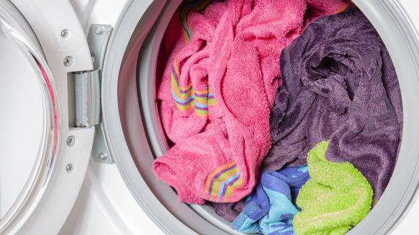 My mom told me how to wash beach towels properly. They are soft, fresh and last for months.