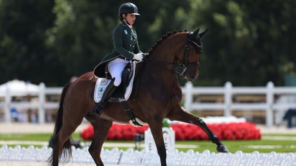 Abigail Lyle and 'Arty' enjoyed their Olympics debut