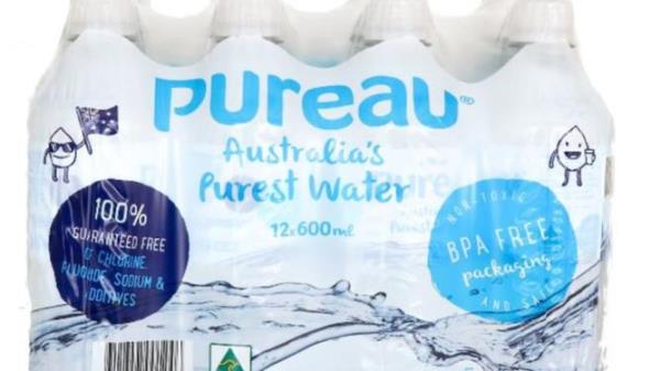 600ml bottles of Pureau water sold at Woolworths Dandenong with an odd taste and smell were likely caused by a damaged pipe wher<em></em>e the product was manufactured.