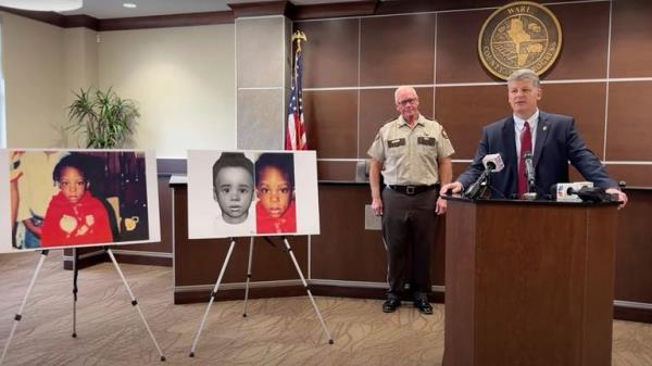 Police say they have finally identified a the young girl. Pic: AP