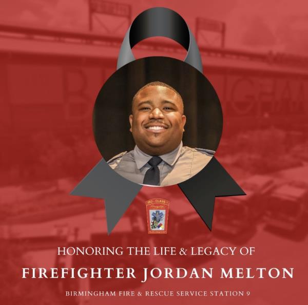 Birmingham Firefighter Jordan Melton