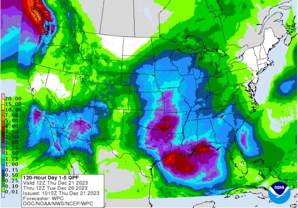 5-day precip outlook