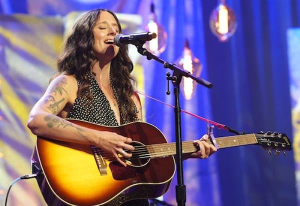 Waxahatchee performs at the 23rd Annual Americana Ho<em></em>nors & Awards at Ryman Auditorium on Sept. 18, 2024, in Nashville.  (Photo by Erika Goldring/Getty Images for Americana Music Association)