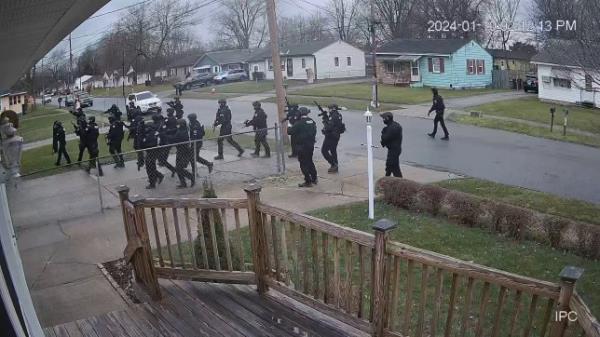 The police raid happened on January 10 