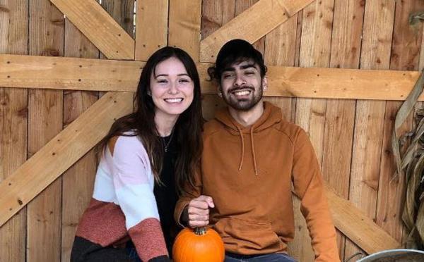 Adam Simjee and Mikayla Paulus
