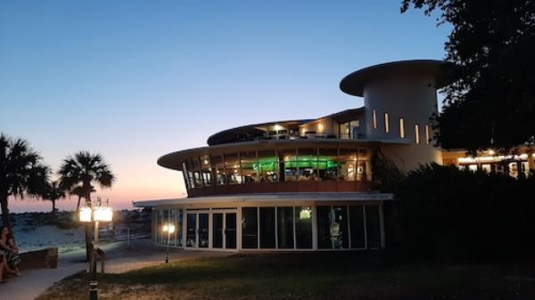 So you say you want to feel like you're dining right on the beach? The Gulf, just west of the Perdido Pass, has you covered.